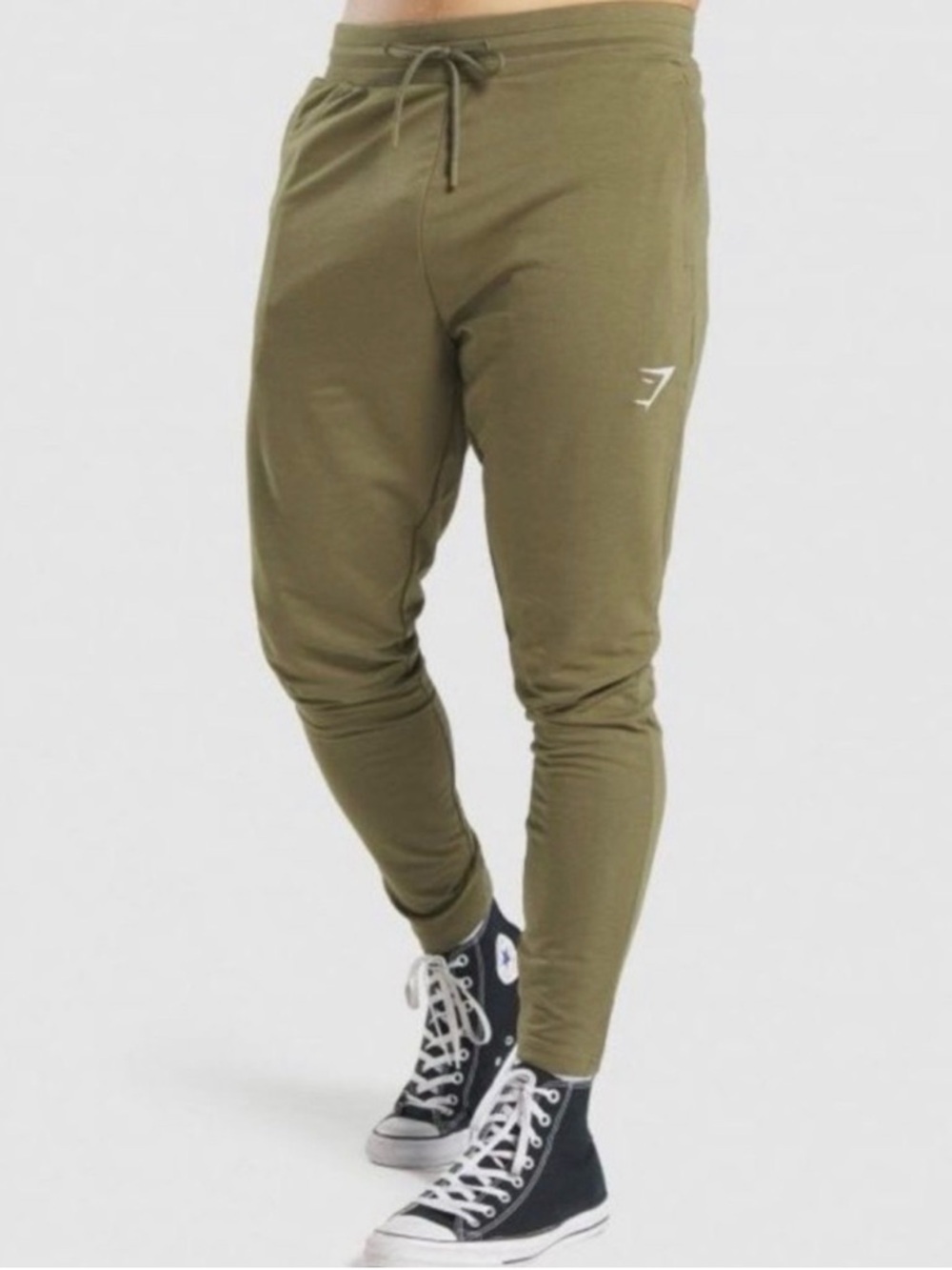 Gymshark Olive Green Slim Joggers